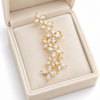 Flower Cluster Ear Cuff