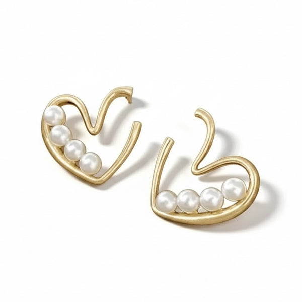 Heart Beads Earrings