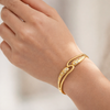 Drop Ends Mini crystal StudBracelet
