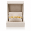 Gold Heart Brick Bracelet