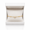 Crystal Heart Beaded Bracelet