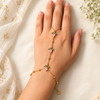 Pink Tulip Hand Chain