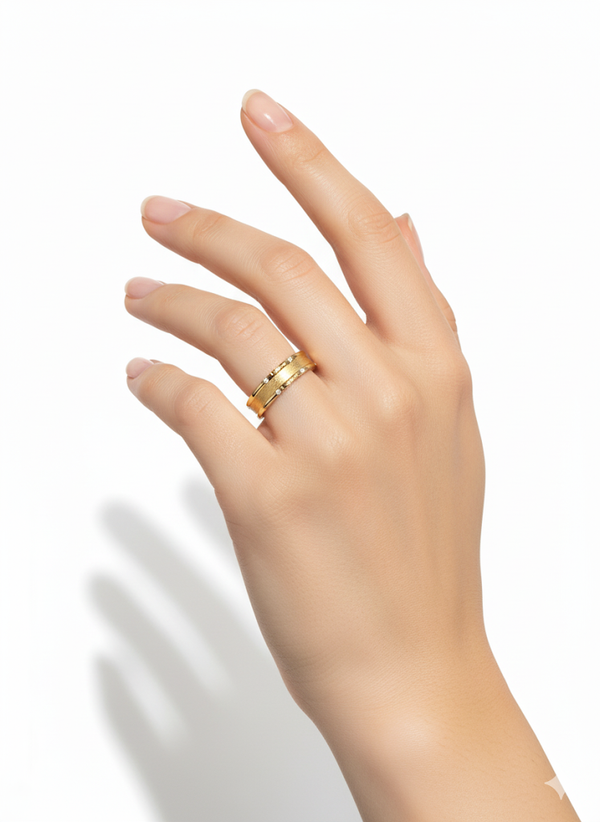 Diamante LUX Stacked Ring