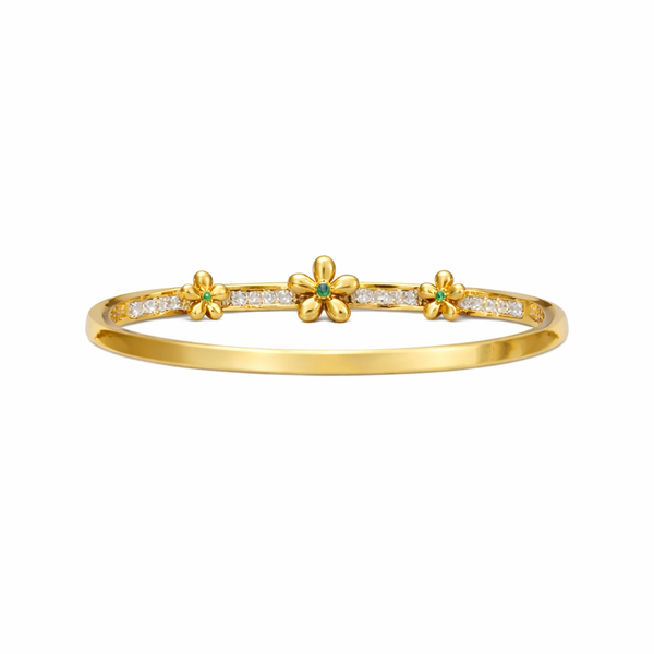 Gold Mini Daisy Bracelet