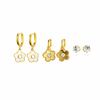 Flower Theme Earing Set
