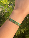 Ellie Emerald Bangle