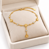Flower Studded Anklet