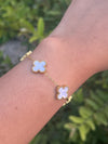 White Cleef Bracelet