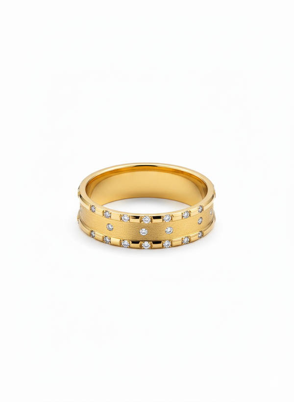 Diamante LUX Stacked Ring
