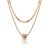Dual Layer Heart Pendent