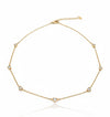 Gold Heart Charm Necklace