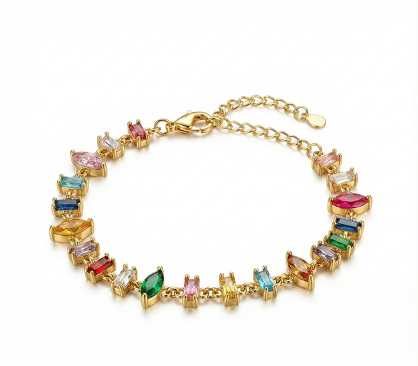 Candy Stone Chain Bracelet