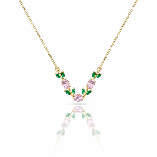Blush Tulip Necklace