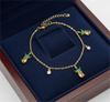 Dainty Crystal Pineapple Bracelet