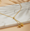 Dangling Hearts Necklace