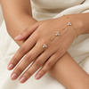 Crystal Tulip Handchain