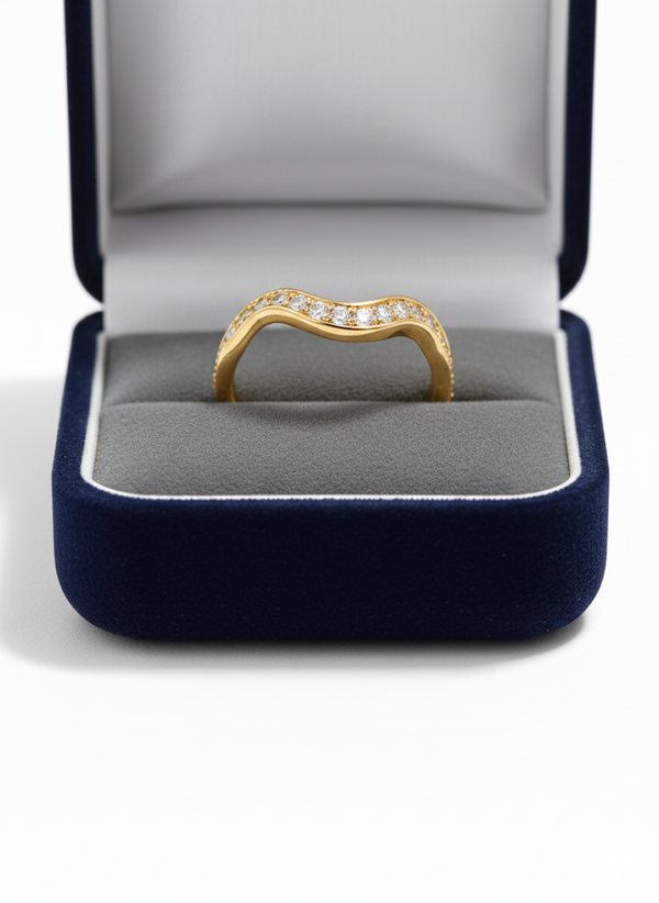 KAHVI 14K GOLD PLATED RING