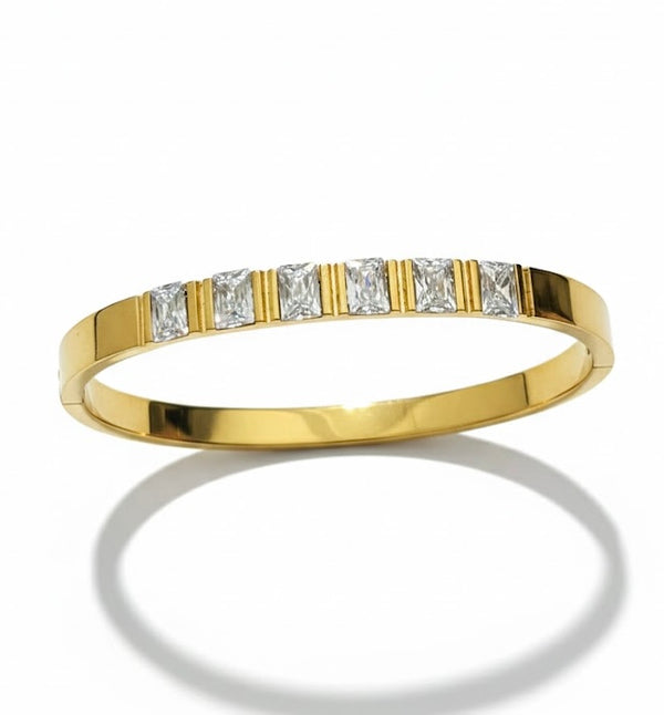 Crown Stone Stud Bracelet