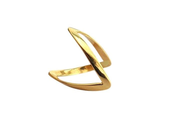 Minimal V Shape Ring