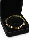 Flower Snake Chain Bracelet