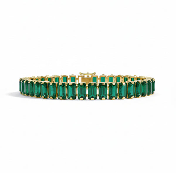Emerald Tennis Bracelet