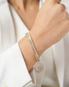 MEADOW BAGUETTE TENNIS BRACELET