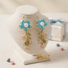 Fairy Blue Bloom Earring