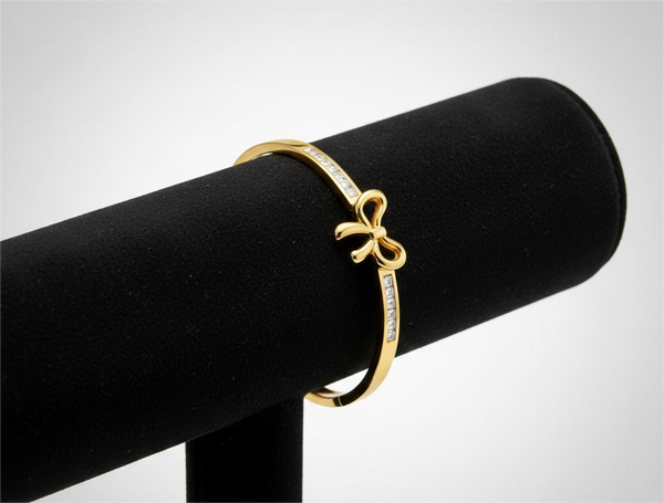Gold Bow Bracelet