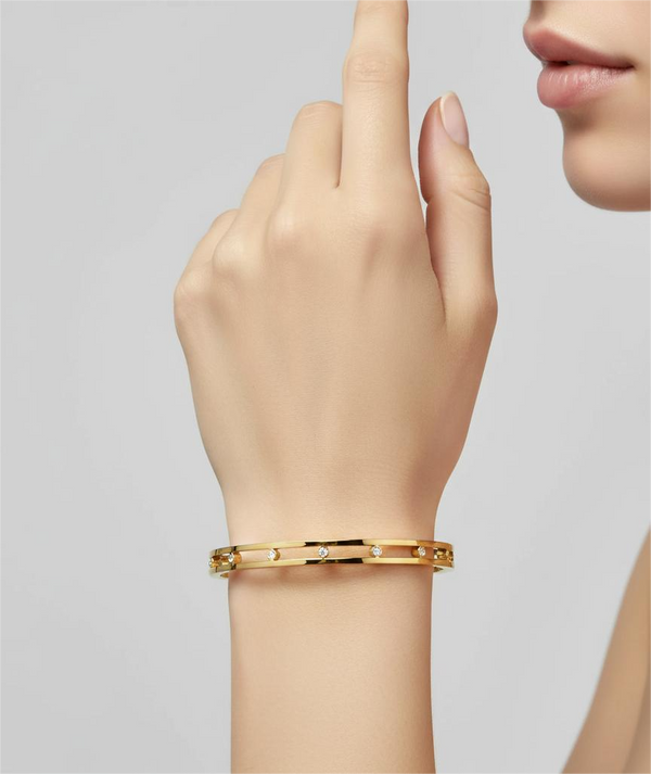 Minimal Stone stud Bracelet