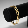 Gold Link Bangle