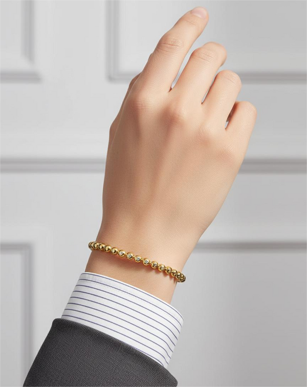 Gold Beaded Bracelet