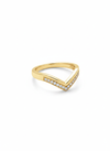 Starlit Curve Ring