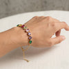 Glass Garden Multi Colour Bracelet
