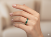 Green Slimline Ring