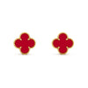 Red Clover Earrings