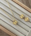 Gold clover set