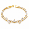 Luxe Teardrop Stud Bracelet