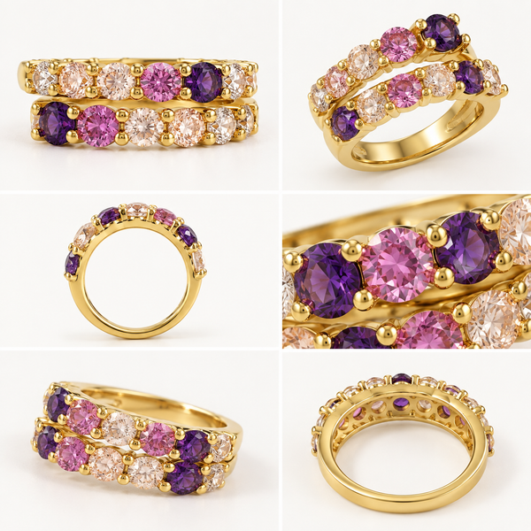 Lavi Luxe Gradient Ring
