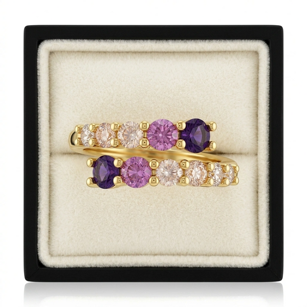 Lavi Luxe Gradient Ring