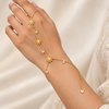 Flower Studded Hand Chain