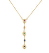 Vintage Gold Drop Necklace