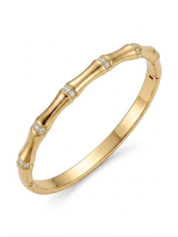 Studded Bamboo Bangle