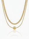 Statement Layer Ball Necklace