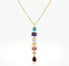 Crystal Plum Necklace