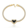 Black Heart Nene Bracelet