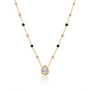 Tia Teardrop Diamond 18K Gold Plated Mangalsutra