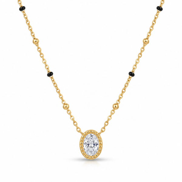 Nishi Diamond 18K Gold Plated Mangalsutra