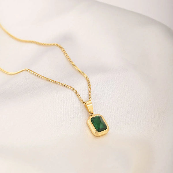 Classic Emerald Necklace