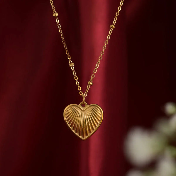Heart Rays Necklace