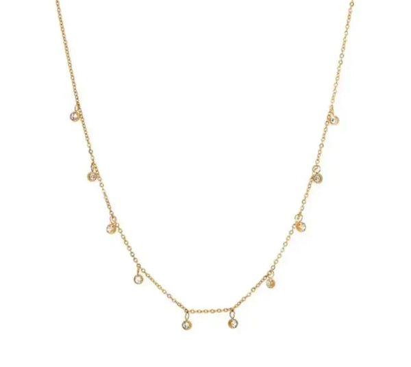 Finnora Necklace - 18k Gold Plated